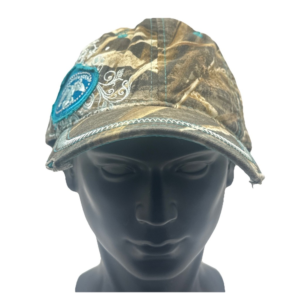 Duck Commander Cap Camo green Hat Women's used